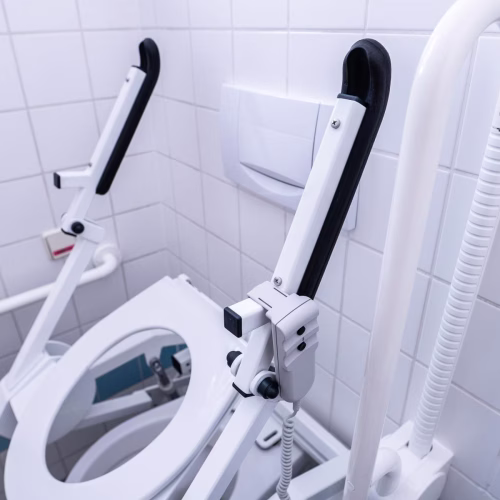 Detailaufnahmen von WC Griffen.